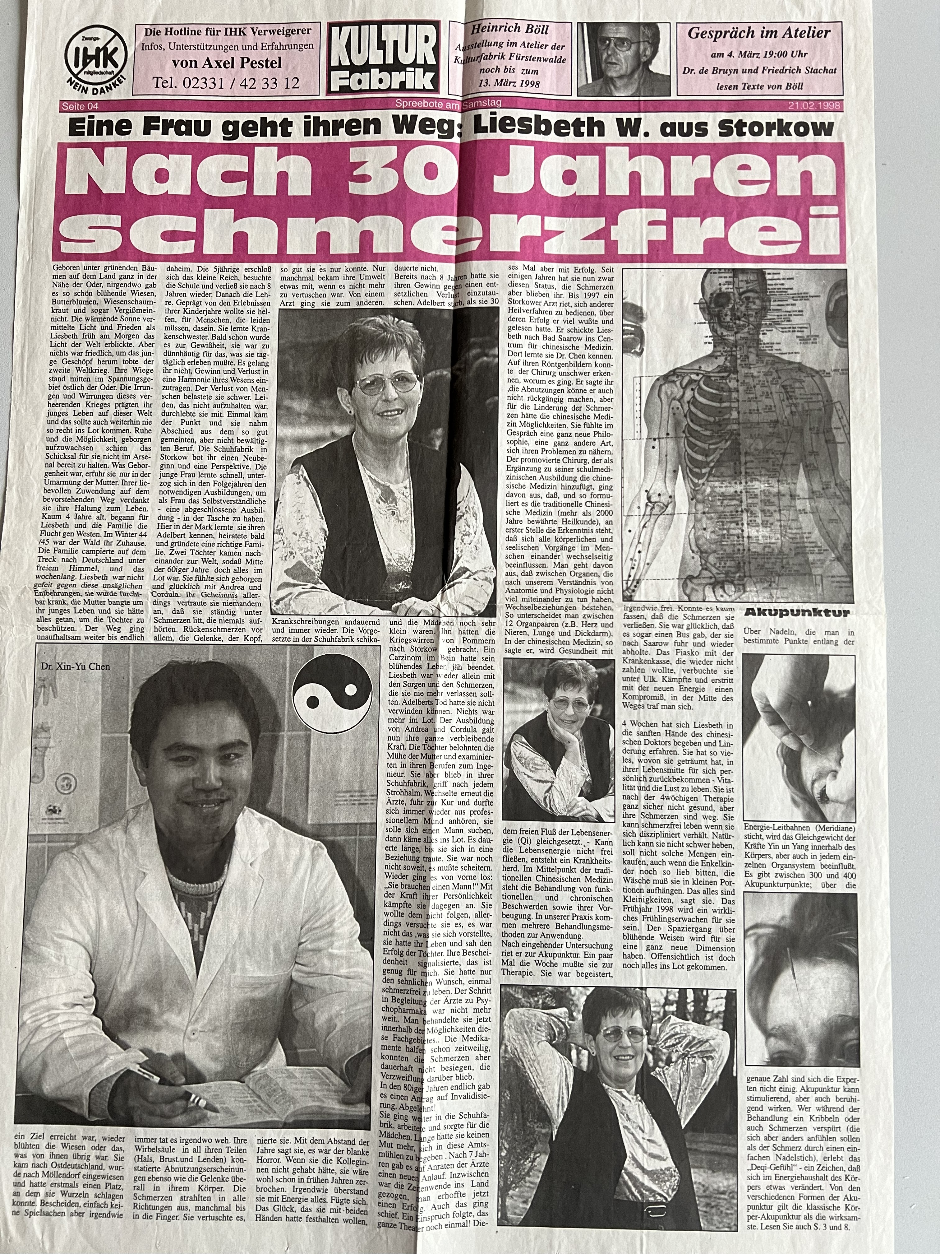 Spreebote am Samstag – 1998